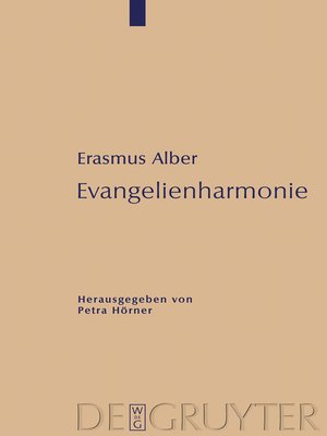cover image of Evangelienharmonie